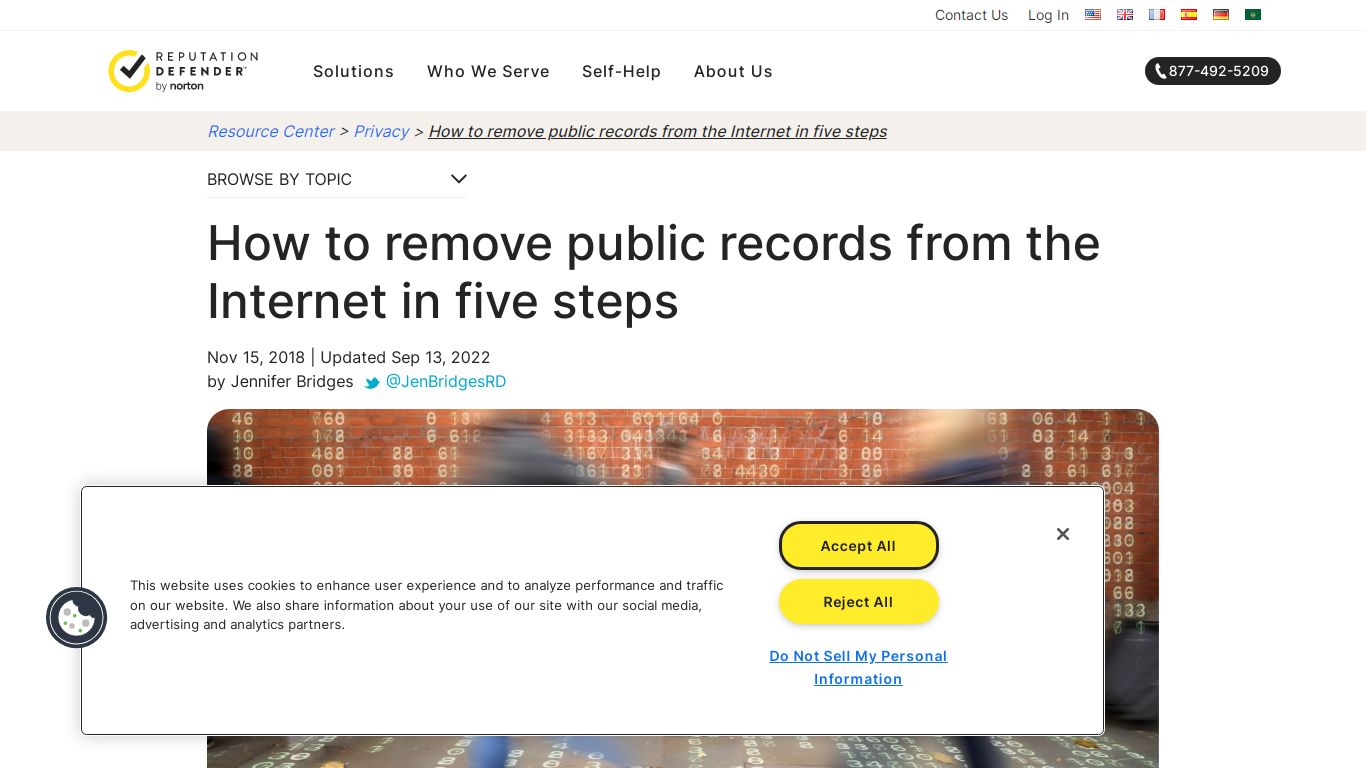 How to remove public records from the Internet in five steps